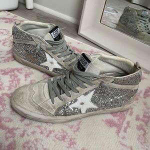 GGDB- Golden Goose mid star glitter sneaker